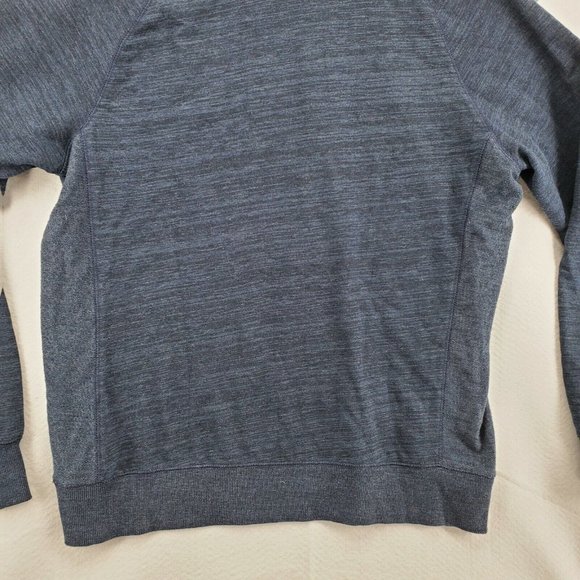 CHAMPION Sweater Men's L/S Crew Neck Tight Knit Pullover Blue Extra Large - Picture 9 of 12